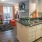 a kitchen with a large island